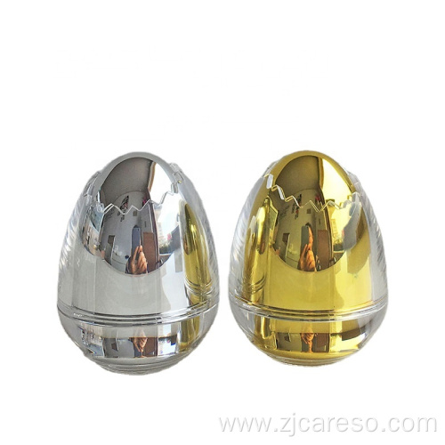 30g Luxury Egg Shape Acrylic Cream Jar